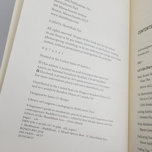 A Beginner's Guide to Meditation Practical Advice and Inspiration Paperback Book - Picture 7 of 7